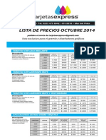 Lista de Precios Octubre 2014! PDF