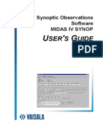 Midas IV Synop User's Guide M010033en-D