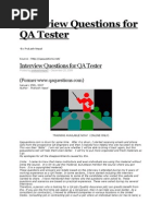 Download Interview Questions for QA Tester by Niha Ch SN242049909 doc pdf