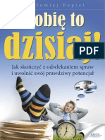 Zrobię To Dzisiaj - Bartłomiej Popiel PDF