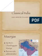 Classical India: Unit 1: 8000 BCE To 600 CE