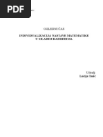 Individualizacija Matematike Matematicke Stepenice