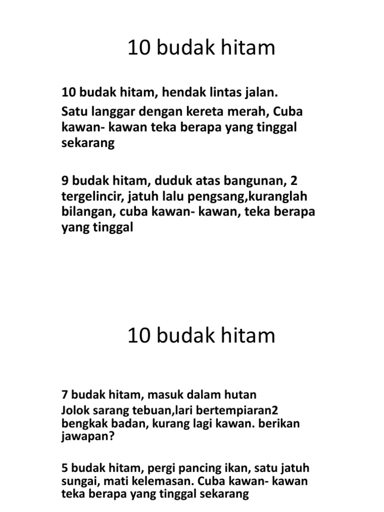 Budak Hitam Pdf