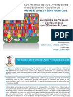 Apresentacao PDF- Integracao Do Processo de Auto-Avaliacao Da Biblioteca Escolar