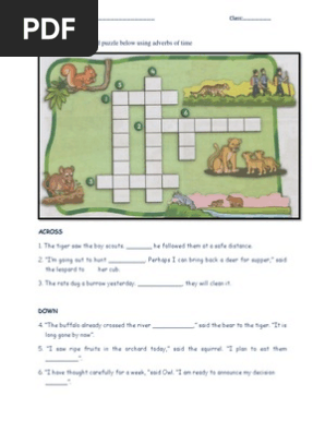 Crossword Puzzle 
