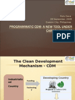 03 Why A PoA - Programmatic CDM - A New Tool Under Carbon Finance by Ms Rutu Dave