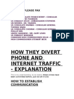 How They Divert Phone and Internet Traffic - Explanation: Can You Please Fax