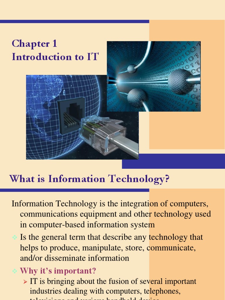 Introduction to Information Technology | PDF | Internet | World Wide Web