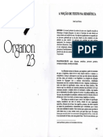 Noção de Texto Na Semiótica - José Luiz Fiorin PDF