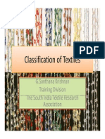 Classification of Textiles PDF