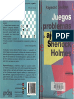 Smullyan - Juegos y problemas de ajedrez para Sherlock Holmes (ed Gedisa).pdf