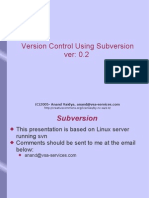 Version Control Using Subversion Ver: 0.2