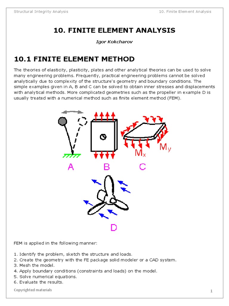 Finite Element Analysis PDF | PDF | Finite Element Method | Fluid Dynamics