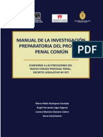 Manual de Investigación Preparatoria-Rodriguez Hurtado PDF
