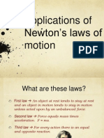Applications of Newton's Laws of Motion