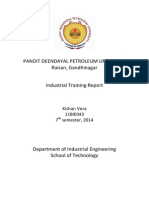 Pandit Deendayal Petroleum University Raisan, Gandhinagar: Kishan Vora 11BIE043 7 Semester, 2014