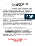 Droit Personnes Et Famille PDF