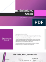 Stannum, Selenium