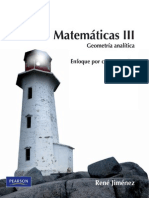 Matemáticas III, Geometría Analítica-René Jiménez PDF