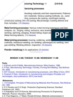 Metal Casting Processes - Full PDF