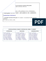 Past Continuous - Ejercicios de Ingles Online PDF