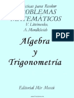 Problemas Matematicos - Algebra y Trigonometria Litvinenko PDF