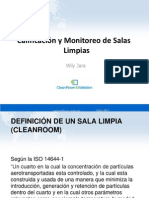 Calificación y Monitoreo de Salas Limpias PDF