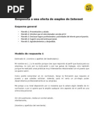 Modelos Carta Oferta de Empleo PDF