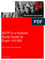 BCFP in A Nutshell Study Guide For Exam 143-060 8gbit