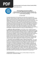 Global Partnership for Prevention Armed Conf l
