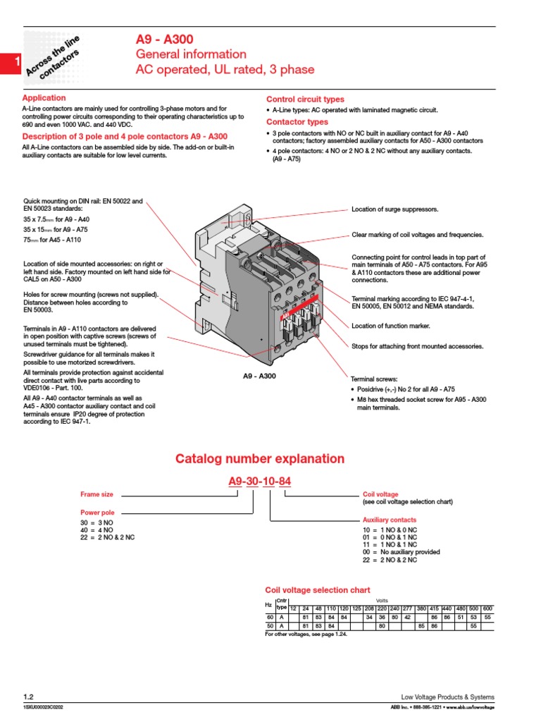 Single Pole Contactor Wiring Diagram