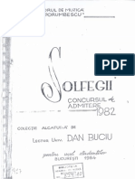 Dan Buciu Solfegii Canto PDF