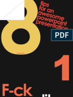 8 Tips For A Amazing Presentation PDF