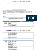 Matriz Implementación PEI