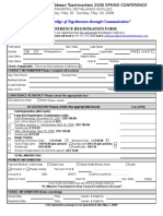 Conference Registration (Rev 01-2008)