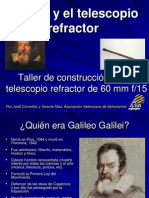 Galileo y El Telescopio Refractor1