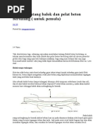 Download Belajar Tentang Balok Dan Pelat Beton Bertulang by HarfandiAlmi SN242119977 doc pdf