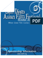 2010 San Diego Asian Film Festival Sponsorship Packet