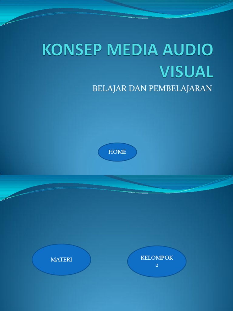 Media Audio Visual dalam Pembelajaran | PDF