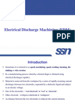 Electrical Discharge Machining (EDM)