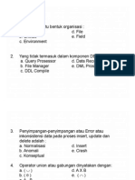 Soal Perancangan Basis Data PDF