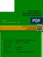 Hidrologi Lingkungan 1-7 PDF