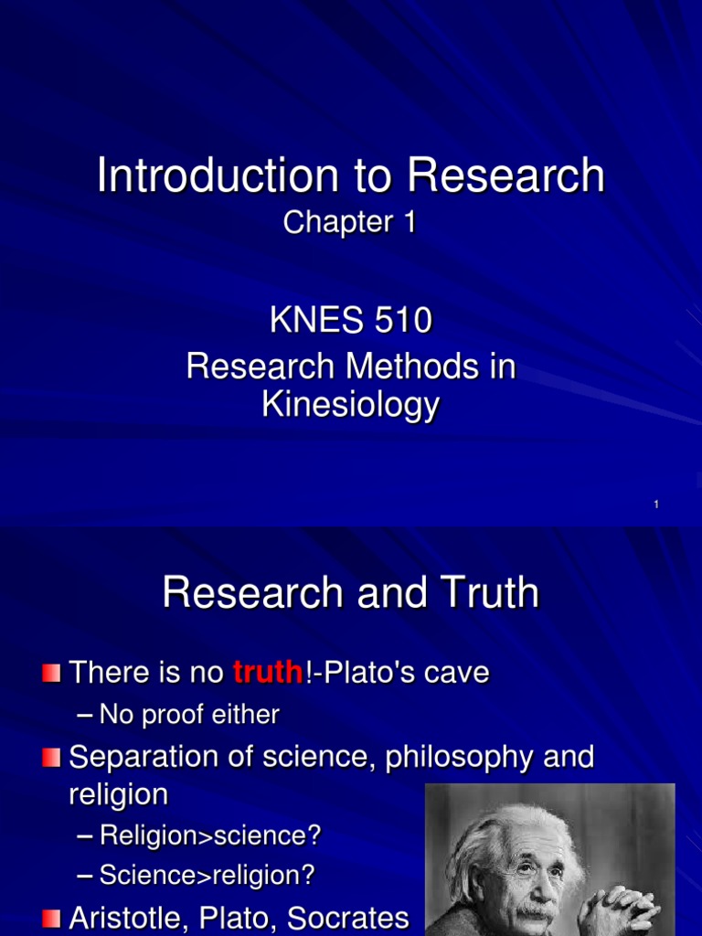 Research Methods in Kinesiology Overview | PDF