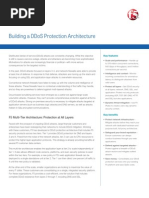 Ddos Protection Architecture Solution Profile