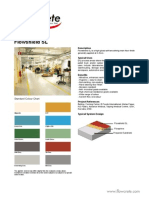 Flowshield SL: Standard Colour Chart