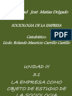 3.2sociología de La Empresa