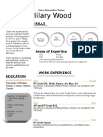 Resume Weebly