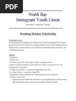 Download Scholarship Application - Breaking Borders by northbayimmigrantyouth SN242136183 doc pdf