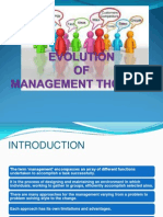 Chapter-2, Evolution of Management Thought