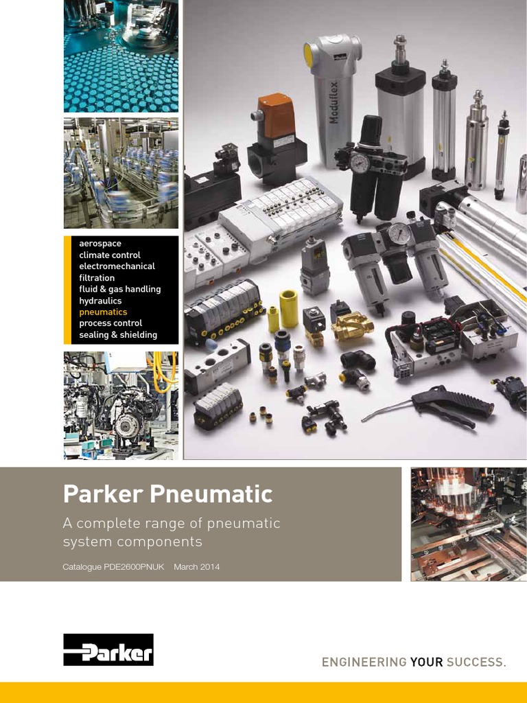 Parker Pneumatic Catalogue PDE2600PNUK | PDF | Actuator | Valve